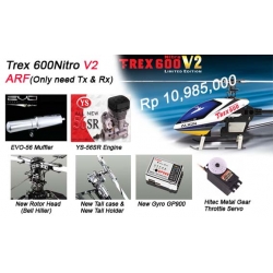 Trex 600 Nitro V2 High Spec Almost Ready To Fly [ARF] (Only need to add Rx) (SOLD OUT)